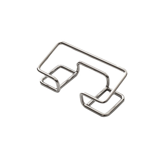 Silver-Tone Wire Business Card Stand